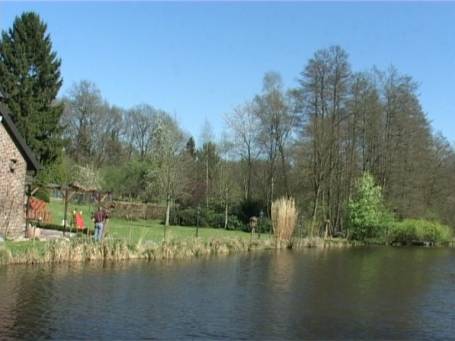 Wegberg-Rickelrath : Weiher mit Bachlauf